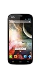 Wiko Darkmoon 11,9 cm (4,7 Zoll) Smartphone (IPS HD-Touchscreen mit Gorilla Glas, Quad-Core, 1,3GHz, Dual-SIM, 8 Megapixel Kamera, 4GB interner Speicher, 1GB RAM, Android 4.2) schwarz