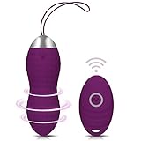 Allmay Liebeskugeln Vibration, Allmay Wasserdicht Bullet-Vibratoren, G punkt und Klitoris Stimulation Sexspielzeug Bullet Vibrator mit Drahtlose Fernbedienung, 10 Vibrationsmodi für Frauen, Paar