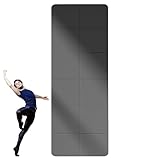 Faltbare Trainingsmatte, tragbare Gymnastikmatte für Zuhause, 183 x 61 x 0,3 cm, funktioniert hervorragend auf jedem Boden für Stretching, Cardio oder Heimtraining