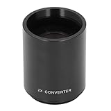 2X Telekonverter für T2 Mount 420-800mm 650-1300mm 500mm 800mm 900mm Objektiv, 2X Konverter Objektiv Vergrößerung Objektiv Konverter
