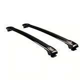 WILSEM 2Pcs Aluminium Crossbar Cross Bars Für B&ENZ GLB X247 2020 2021 2022 Gepäck Träger Dach Schiene Rack Abschließbar