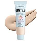 Wet n Wild, Bare Focus Tinted Hydrator, Getönte Gesichtscreme angereichert mit Hyaluronsäure, leichte bis mittlere Deckkraft, Semi-Mattes Finish, Olivfarbene Haut