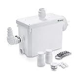 Sanigo SANI-P420i Sanitärzerkleinerer für Abwasser WC, Dusche, Waschbecken, Waschmaschine, Spülmaschine