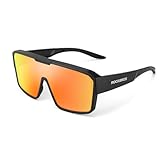 ROCKBROS Fahrradbrille Überbrille Polarisiert Überzieh-Sonnenbrille Outdoor MTB Rennrad Sportbrille für Damen und Herren