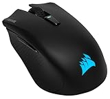 CORSAIR HARPOON WIRELESS RGB Lightweight FPS/MOBA Gaming Mouse - 10.000 DPI - 6 Programmierbare Tasten - Low-Latency Bluetooth - iCUE-Kompatibel - PC, Mac, PS5, PS4, Xbox - Schwarz