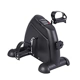 CHDGSJ Mini Heimtrainer Beinmaschine Digital Under Desk Bike Foot Cycle Arm/Bein Pedal Maschine für Haus,Büro