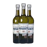 Absinth Domaines de Provence. Van Gogh 70 cl (Karton mit 3 Flaschen von 70 cl)