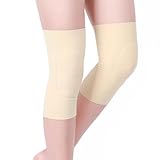 AIDIER Dicke Knieschoner Winter Warme Kniewärmer Weiche Elastische Knieschoner Atmungsaktive Knie Bandage Arthritis Schmerzlinderung Kniewärmer Rutschfeste Kniewärmer für Damen Herren