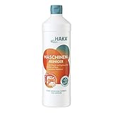 HAKA Maschinenreiniger für Geschirrspüler, Waschmaschine gegen Kalk, Schmutz, Gerüche, 1 l