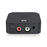 Bluetooth 5.0 Empfänger, Drahtloser Audioadapter mit 3.5mm Eingang, NFC HiFi Bluetooth Receiver, Bluetooth Audio Receiver für Lautsprecher Stereoanlage