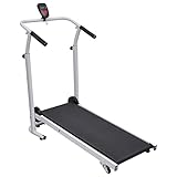 Exercise & Fitness Mini Laufband klappbar 93 x 36 cm schwarz Sportartikel