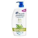 Head & Shoulders Anti-Schuppen Shampoo 2in1 Apple Fresh, 800ml Pumpspender. Bis zu 100% Schuppenschutz, Klinisch Getestet. Jeder Haar- und Kopfhauttyp. Tägliche Anwendung. Frischegefühl mit Apfelduft