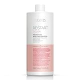 RE/START Color Protective Micellar Shampoo, 1000 ml, Mizellen Shampoo für Haar und Kopfhaut, Haarshampoo für Farbschutz & Leuchtkraft, cremiger Schaum für coloriertes Haar Unparfümiert