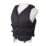 Rettungsweste für Erwachsene und Kinder Hochflüssig Verstellbar Ideal zum Dribbeln beim Surfen und Wassersport (C,M)