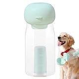 Ristyur Hundetrinkflasche tragbar, Hundewasserflasche für Reisen - Hundewassernapf - 21 Unzen, einfach zu verwendende, auslaufsichere, kompakte, tragbare Hundetrinkflasche mit Trinkspender