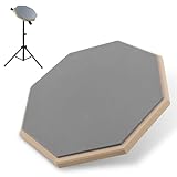 Drum Practice Pad, Schlagzeug Übungspad, Leises Übungs Drum Pad, Schlagzeug-Pad, Schlagzeuger-Übungspad, Bietet Hervorragende Stoßdämpfungs- und Dämpfungseigenschaften, 8 Zoll