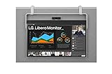 LG Electronics 27-Zoll-QHD-Monitor „Libero'' mit Abnehmbarer Full-HD-Webcam, Silber