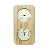 Genaue Anzeige Thermometer Hygrometer Dampfbad Sauna Raum Wandmontage Temperatur Luftfeuchtigkeit Messgerät Messgerät