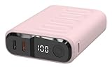 Realpower Powerbank PB-10000C PD+ mit 3xType-C,Rose
