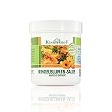 Kräuterhof® Ringelblumen-Salbe (100ml) – auf Vaseline-Basis, Hautschutzmittel & geeignet zur Pflege rauer & trockener Hautpartien, Körperpflege für beanspruchte Hände & Lippen