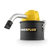 POWERPLUS Power Plus elektrischer Aschesauger POWX3004-600W kompakter Aschestaubsauger für Kamin, Ofen - Asche Sauger 4l Tank - max. 40°