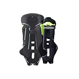 YXYECEIPENO Leichte Airbagweste Mit Hoher Sichtbarkeit Airbagweste Motorrad Mit Nacken-, Heckairbag, Reflexstreifen-Details Ganzjahres-Radjacke (Color : Black, Size : XL)