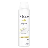 Dove Anti-Transpirant Deo-Spray Original 0% Alkohol Deodorant schützt 48h vor Körpergeruch und Achselnässe 150 ml 1 Stück