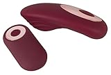 ORION Panty Vibe - stimulierender Klitoris-Vibrator für Frauen, mit 10 Vibrationsmodi, wiederaufladbar, ergonomisch geformt, rot