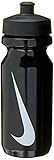 Nike 9341/2 Big Mouth Water Bottle Trinkflasche, Black/White, 650 ml