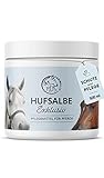 Annimally Hufbalsam für Pferde 500 ml Hufpflege für gesunde Hufe I Huffett für Pferde hält Besser als Huföl I Hufsalbe & Huffestiger gegen trockene rissige Hufe - Für gesundes Hufwachstum