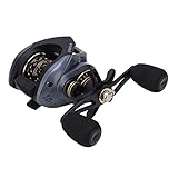 Baitcasting Reel Lure Fishing Rollenrad 7.2: 1 Verhältnis 18+1BB mit Zwei Bremssystemen alle Gewässer (Right Hand)