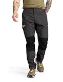 RevolutionRace Herren Nordwand Pants, Hose zum Wandern und für viele Outdoor-Aktivitäten, Anthracite, L