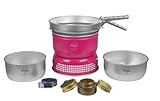 Trangia Sturmkocher 25-1 UL - Jubiläums-Sturmkocher-Set 25 aus Ultralight-Aluminium, Farbe:Power pink