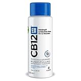 CB12 Mundwasser – Bekämpft die Ursache von Mundgeruch – wissenschaftlich nachgewiesener 12-Stunden-Effekt, Minz – 500 ml
