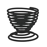 Point-Virgule PV-CHR-3187 Wire Eierbecher Schwarz eierdopjes, metaal