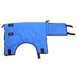 BESTonZON Waden-thermobekleidung Wadenwärmende Jacke Kuh Kühe Vieh Weste Weide Liefert Wadenwarmer Mantel Wadenbauchschutz Wadenwarme Kleidung Wadendecke Flanell Blue