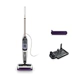 Shark SteamPickUp 3-in-1-Dampfreiniger, harte Böden, chemiefrei, reinigt nassen & trockenen Schmutz, 420ml Fassungsvermögen, Extra-Bürstenrolle, Aufbewahrungsstation, Bürstenrollenhalter, Weiß SD200EU