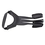 Mocturnity Drei Finger Finger Straight Pull Traditionelle Recurve Bogen Handschuhe PU-Leder Finger Handschuhe Schutz HüLle