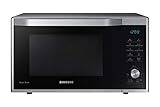 Samsung MC32J7055CT/EG Kombi-Mikrowelle mit Grill und Heißluft, 900 W, 32 ℓ Garraum (Extra Groß), 52,3 cm Breite, Slim-Fry, Hefeteig-/Joghurt-Programm, Silber