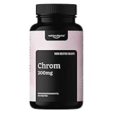 Chrom aus Chromium Picolinate - 200mcg - 365 Leicht zu schluckende Tabletten
