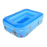 HONITANO Aufblasbarer Kinderpool Doppelwandiger Sand und Schwimmbecken Planschbecken für Innen und Außen und Sicher für Familien Spielspaß