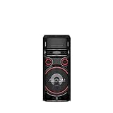 LG XBOOM ON7 Party-Lautsprecher, Onebody-Soundsystem (Bluetooth, DJ- und Karaoke-Funktion), schwarz [Modelljahr 2020]