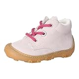 RICOSTA Mädchen Low-Top Sneaker Colin, Baby und Kleinkinder Lauflernschuhe, Weite: Weit, terracare,Barfuß-Schuh, Freizeitschuhe, Viola (312), 22 EU