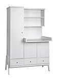Schardt 06 921 02 02 Schrank mit Wickelkommode, holly white