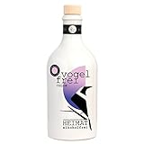 VOGELFREI COLOR alkoholfreie Alternative 0,0% mit Farbeffekt - Sommerliche Zitrusnote, wilde Berren aus der HEIMAT Dry Gin Destille mit Wacholder destilliert für alkoholfreie Cocktails (500ml)