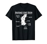 Anatomie eines Hasen | Süßes Hasen Motiv | Süßes Kaninchen T-Shirt