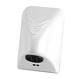 Wincal Händetrockner- 600W 220V Elegantes Weiß Elektrisches automatisches Induktions-Schneller Händetrocknungsgerät, Händetrockner Toilette für Home Hotel