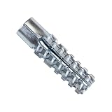 PARCO Gasbetondübel - Stahl verzinkt - 50 Stück Porenbetondübel Metalldübel (8x38 mm)