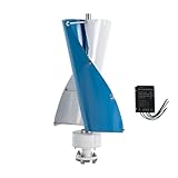 Vertikale Windgenerator, 500W Windkraftanlagen mit Steuergerät, Windkraftanlage Generator für Haus, Geschäft und industrielle Energieversorgung, Leise