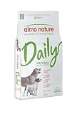 Almo Nature Daily All Breeds Trockenfutter für Erwachsene Katzen mit Rind und Reis – 12 kg Sack